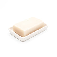 White Lattice Soap Dish