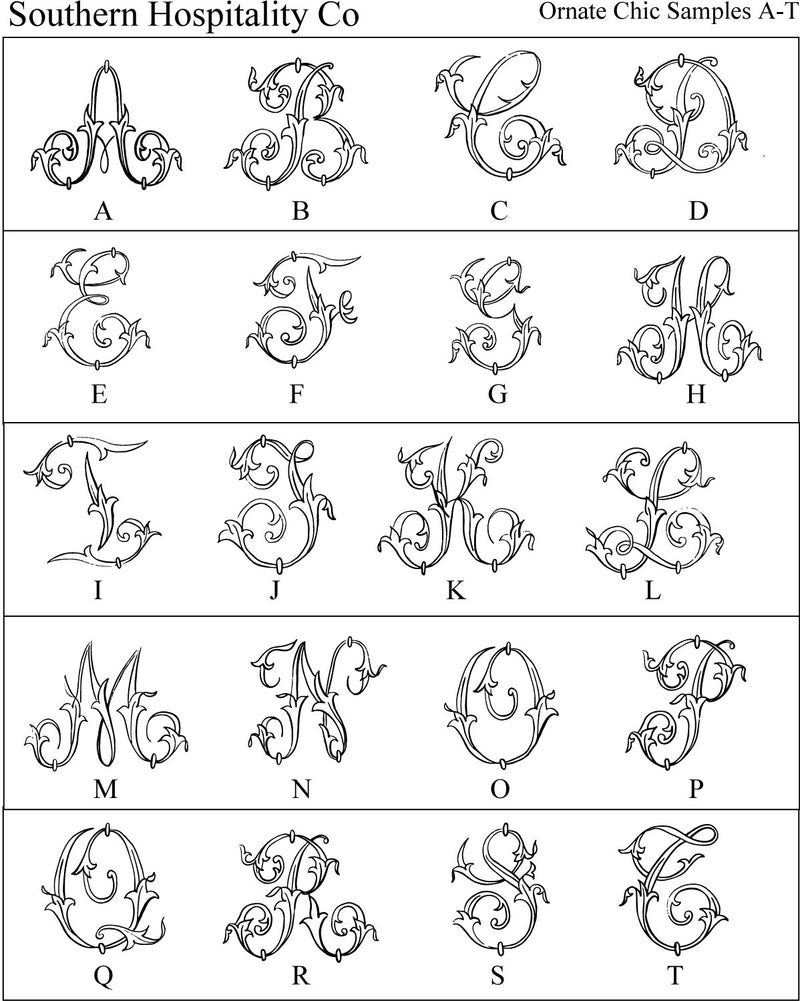 Ornate Chic Gift Tags, Set of 20