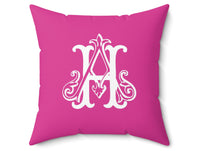 Pink Personalized Pillow
