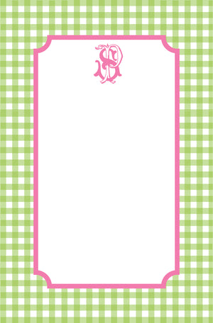 Lime & Carnation Notepads
