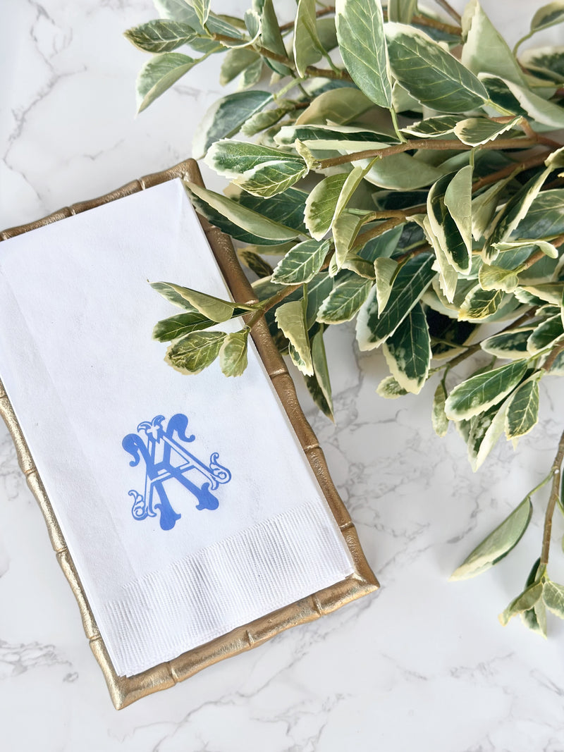 Monogrammed Guest Towels