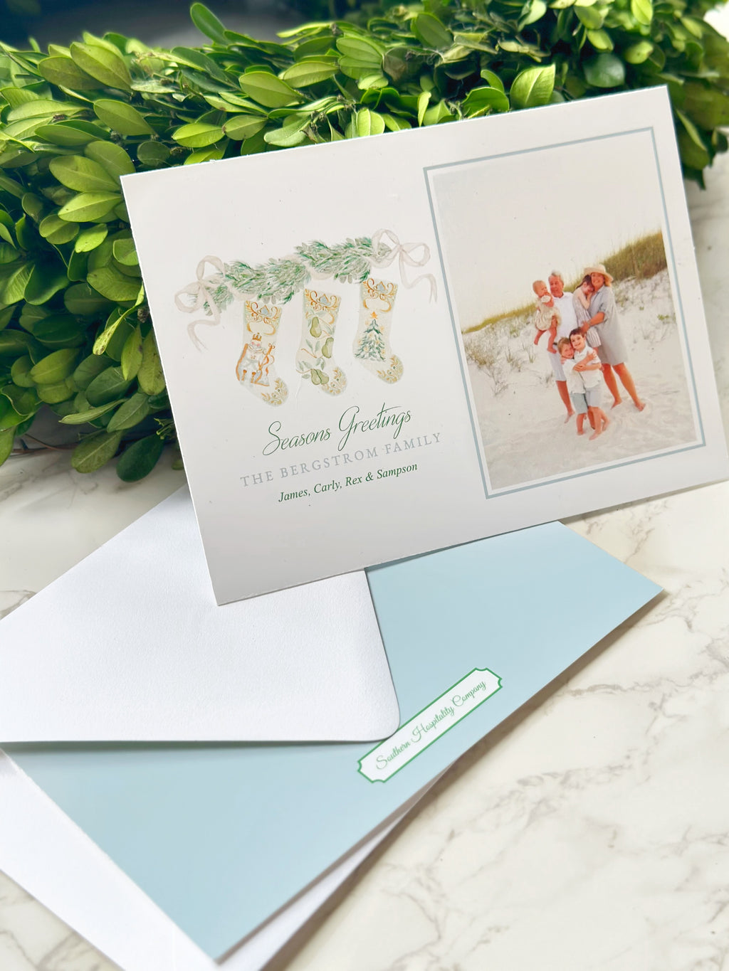 Williamsburg Christmas Holiday Card