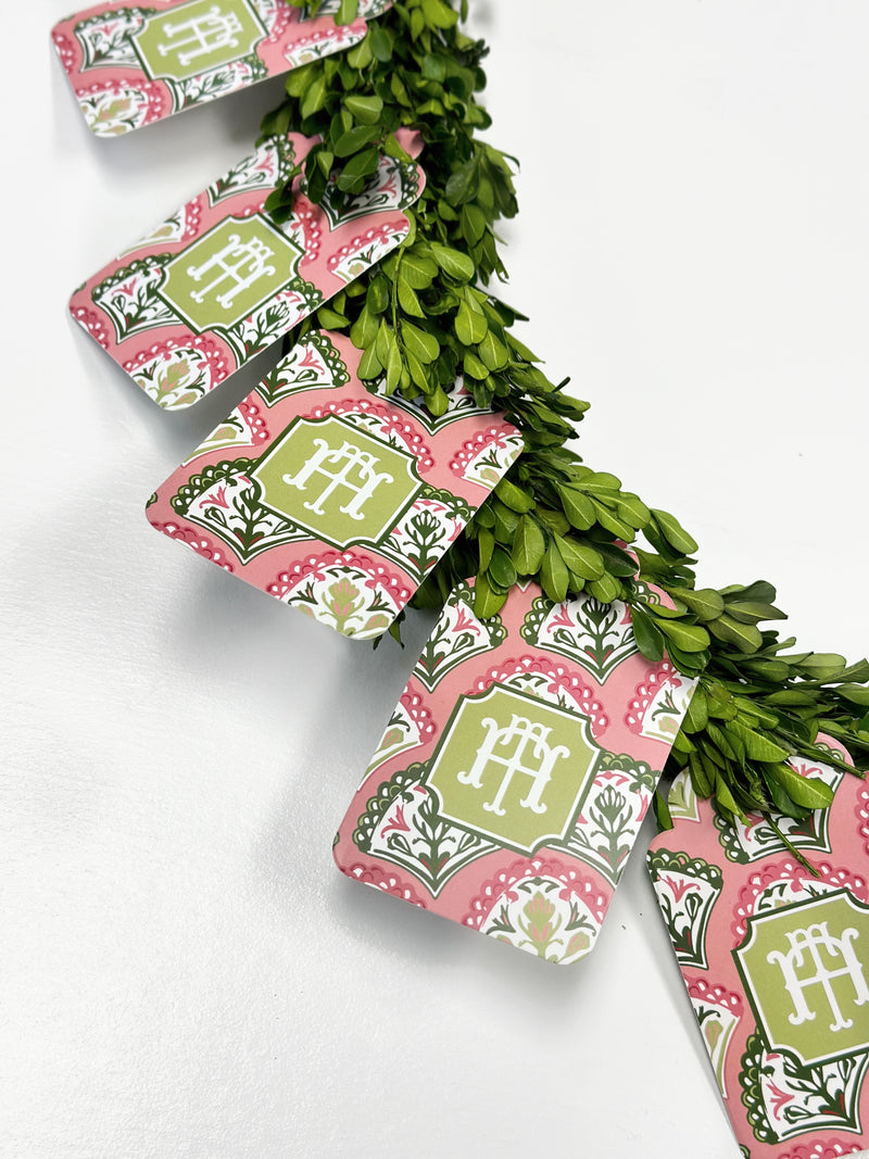 Berry Block Gift Tags, Set of 20