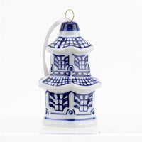 Chinoiserie Porcelain Ornaments, set of 6
