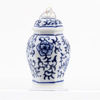 Chinoiserie Porcelain Ornaments, set of 6