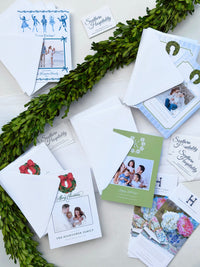 Magnolia Wreath Holiday Card