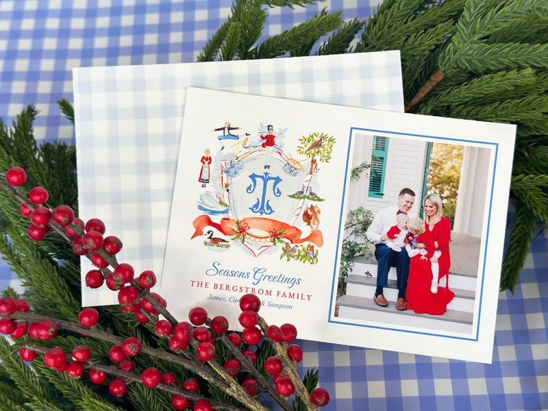 Holiday Card: 12 Days of Christmas Crest
