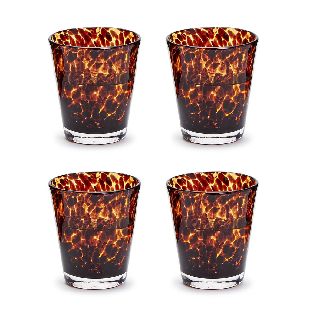 Tortoise Cocktail Glasses, set of 2