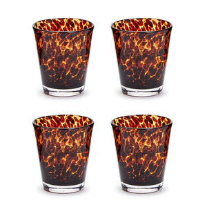 Tortoise Cocktail Glasses, set of 2