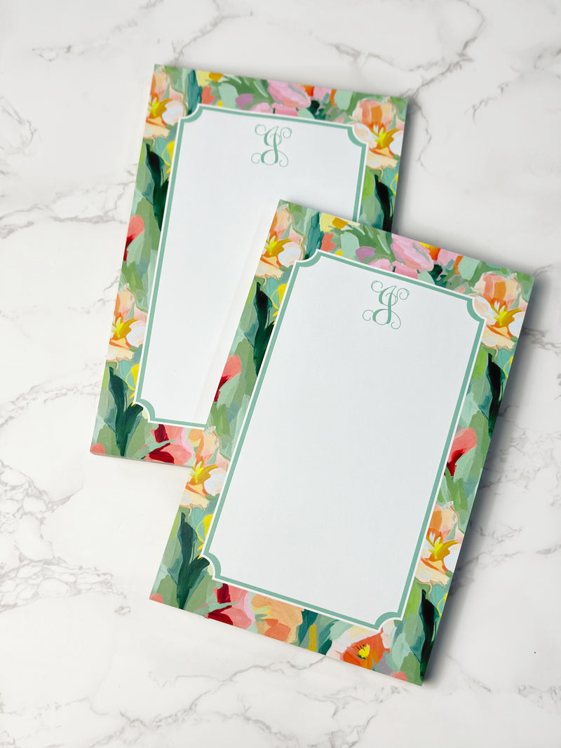 Painted Pansy Notepad