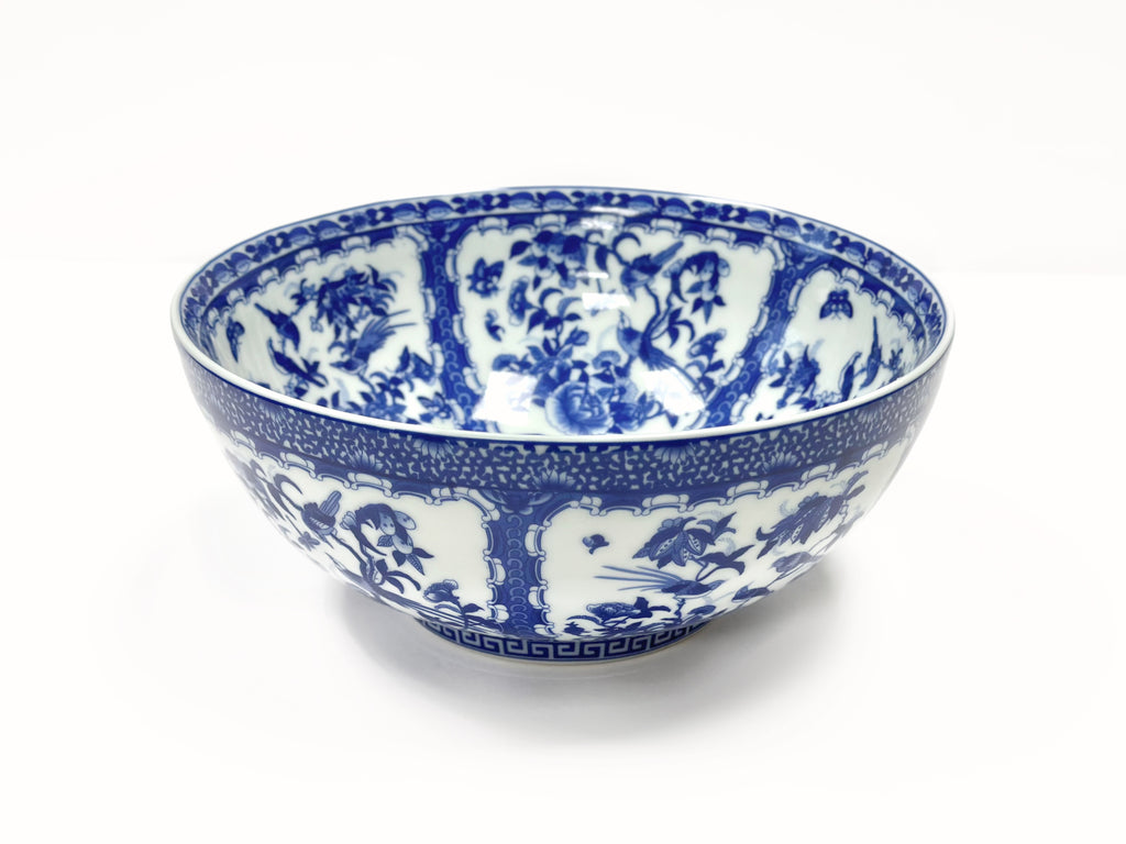 Ming Blue & White Large Round Bowl