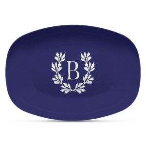 Juniper Wreath Shatterproof Platter