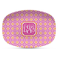 Orange & Pink Shatterproof Platter