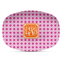 Orange & Pink Shatterproof Platter