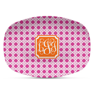 Orange & Pink Shatterproof Platter