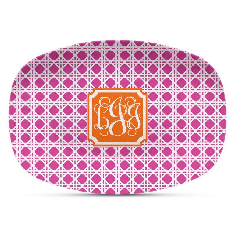 Orange & Pink Shatterproof Platter