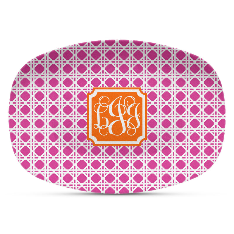 Orange & Pink Shatterproof Platter