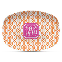 Orange & Pink Shatterproof Platter