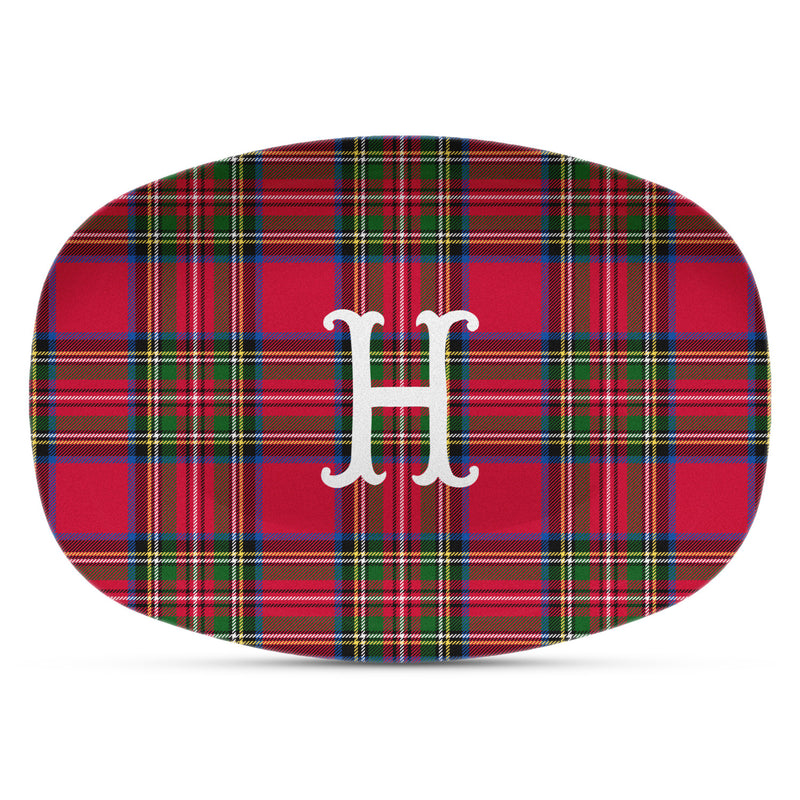 Tartan Plaid Shatterproof Platter