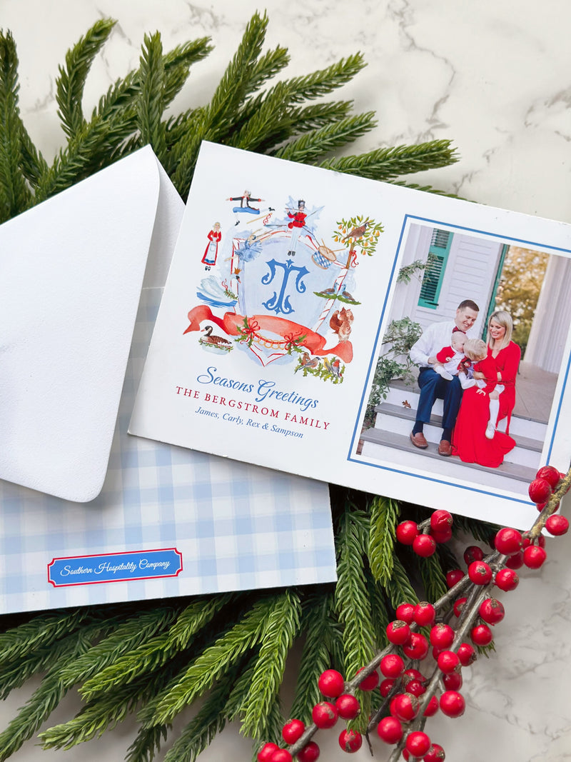 Holiday Card: 12 Days of Christmas Crest
