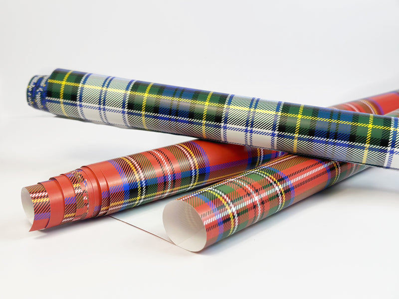 Tartan Plaid Gift Wrap Roll