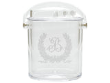 Savannah Wreath Laser Engraved Acrylic Ice Bucket