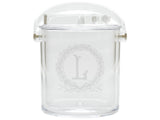 Beaufort Crest Laser Engraved Acrylic Ice Bucket