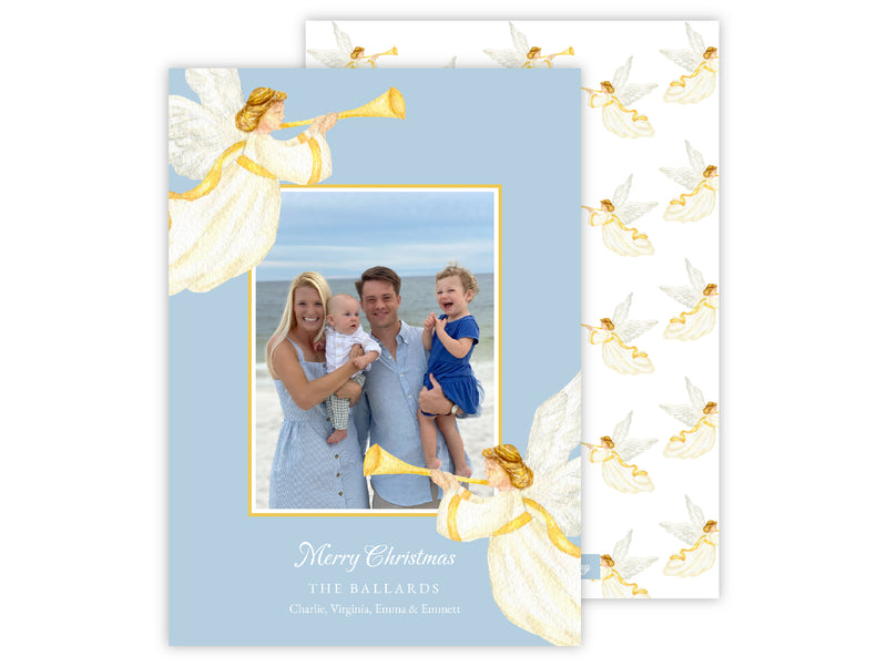 Advent Angel Holiday Card