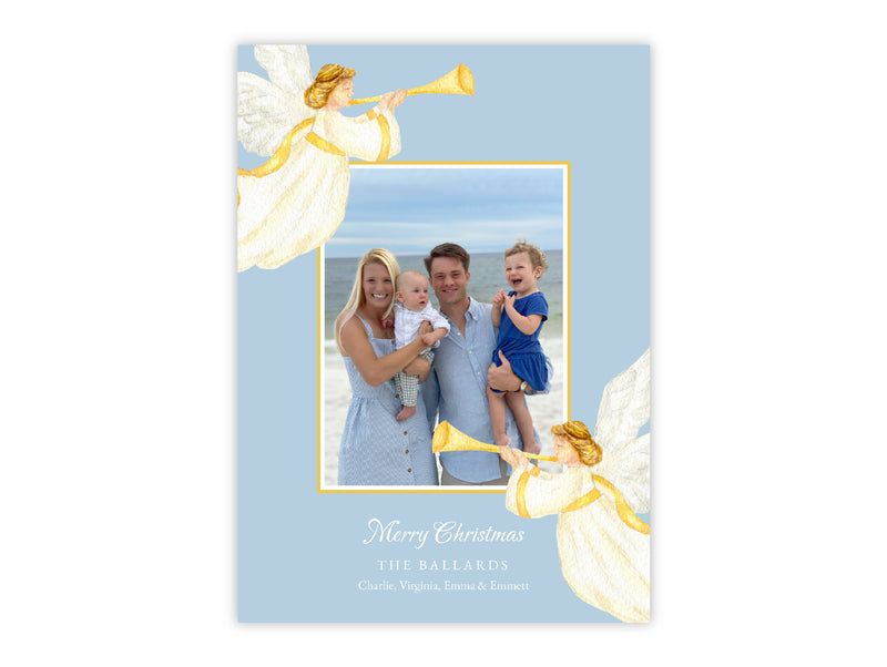 Advent Angel Holiday Card