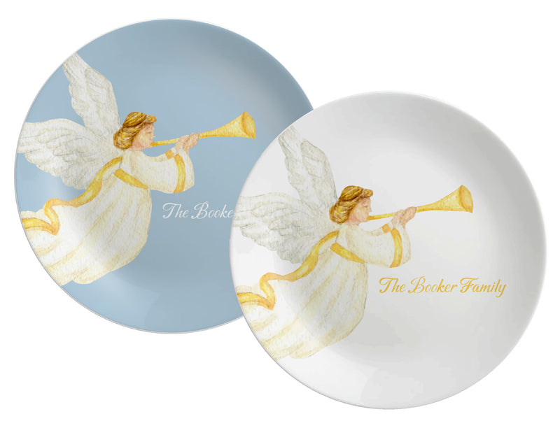 Advent Angel Shatterproof Plate