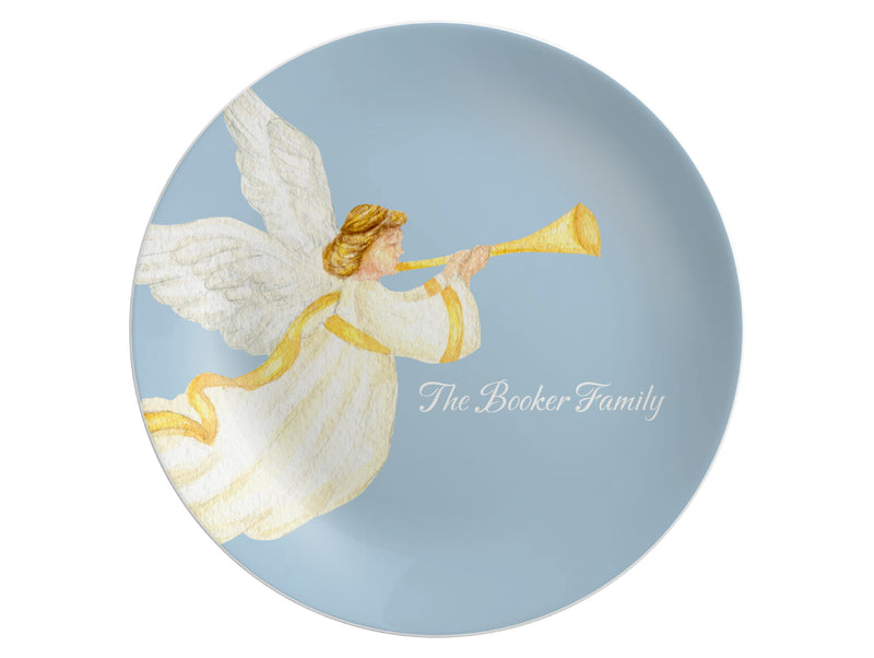 Advent Angel Shatterproof Plate