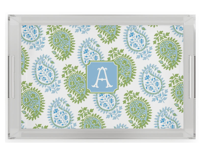 Aegean Block Acrylic Serving Tray