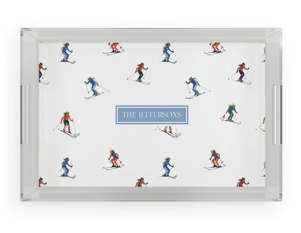 Après-Ski Acrylic Serving Tray