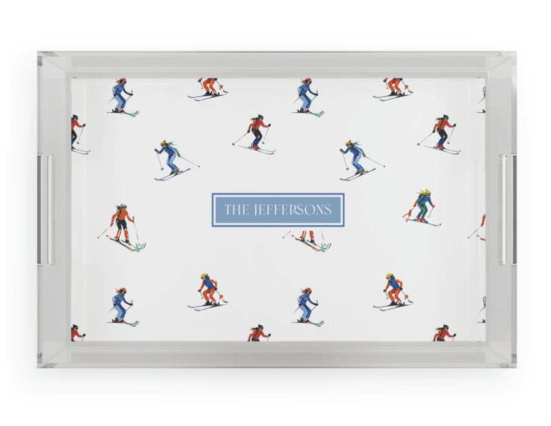 Après-Ski Acrylic Serving Tray