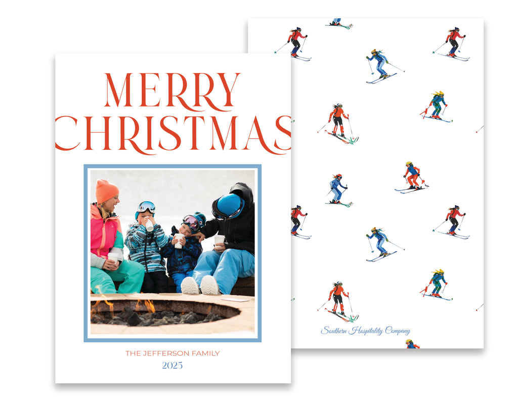 Après-Ski Holiday Card