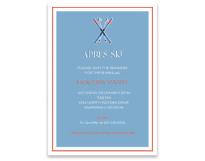 Après-Ski Invitation