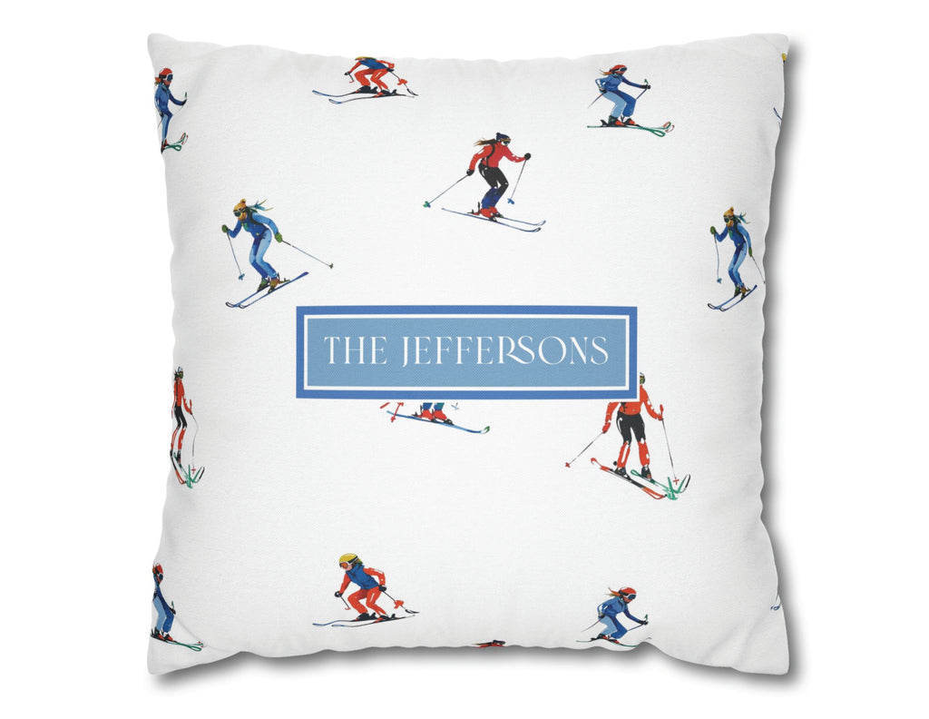 Après-Ski Personalized Pillow