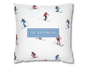 Après-Ski Personalized Pillow