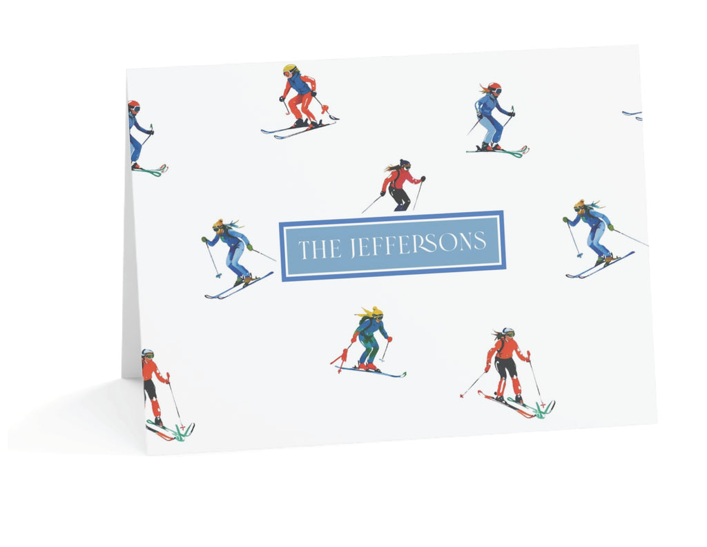 Après-Ski Fold-Over Stationery