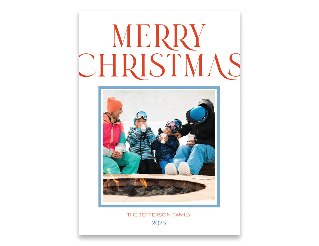 Après-Ski Holiday Card