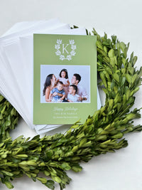 Juniper Wreath Holiday Card