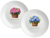 Basket Hydrangea Shatterproof Plate