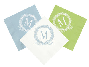 Beaufort Crest Cocktail Napkins