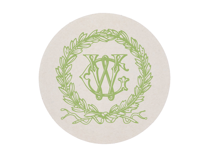 Beaufort Crest Foil Stamped Coasters
