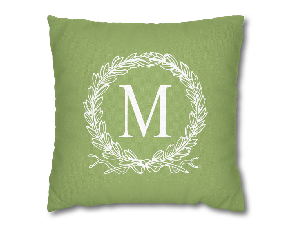Beaufort Crest Solid Personalized Pillow