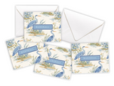 Blue Heron Enclosure Cards