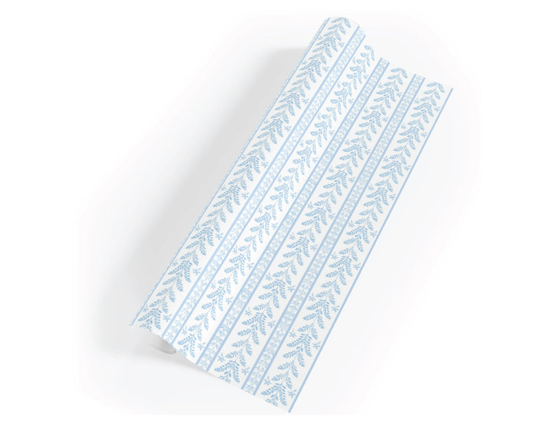 Blue Sea Fern Gift Wrap Roll