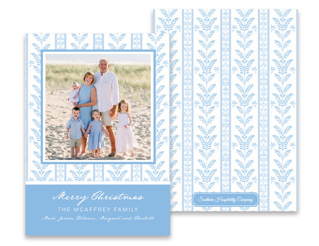 Holiday Card: Blue Sea Fern