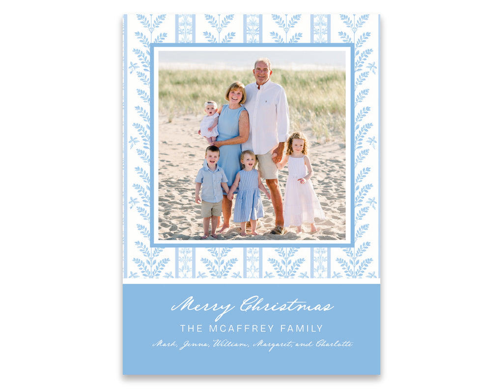 Holiday Card: Blue Sea Fern