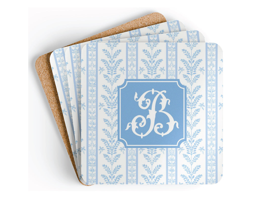 Blue Sea Fern Coasters